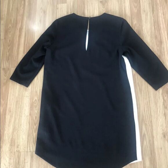 BLAQUE LABEL Black/White Color Block Dress - Picture 8 of 8